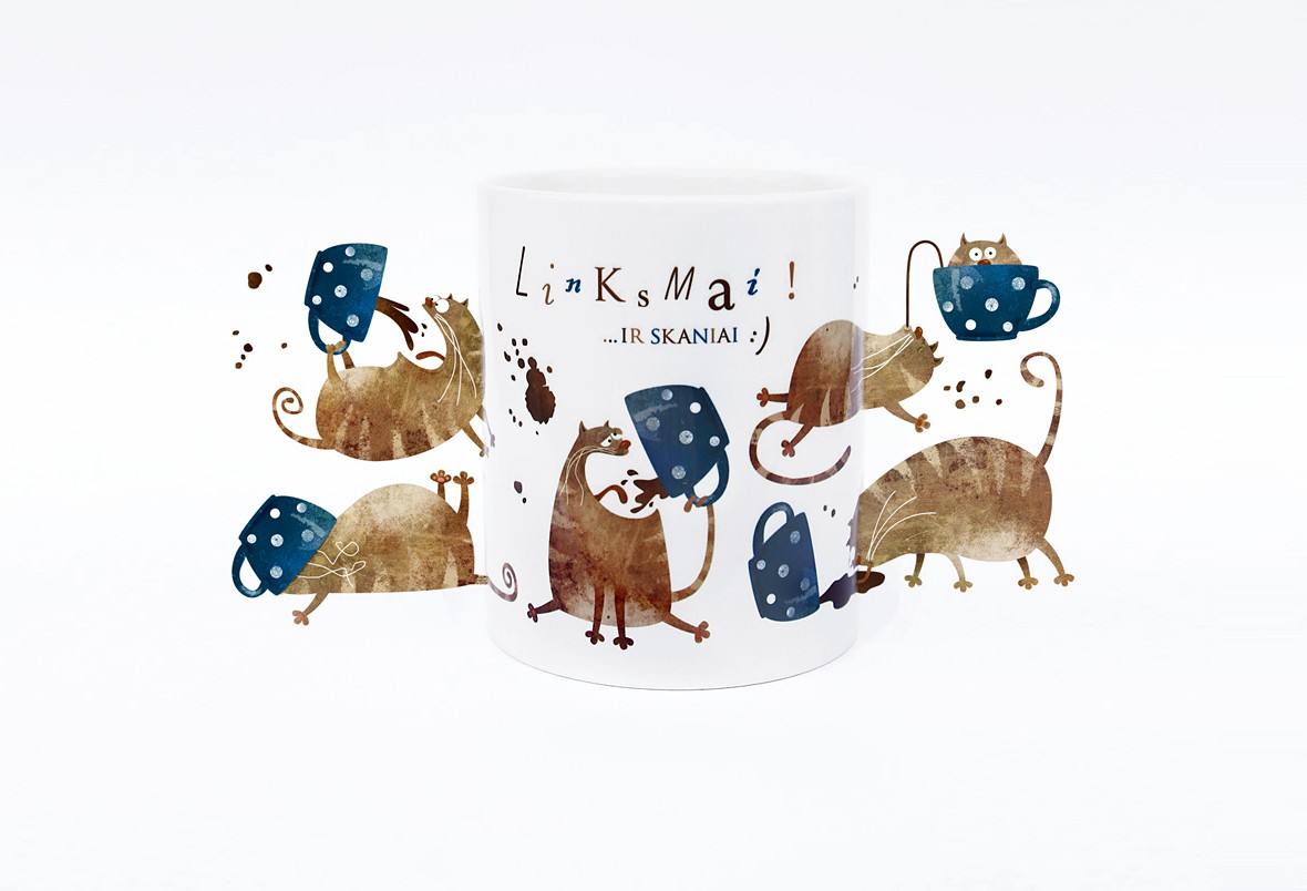 Mugs with cats
