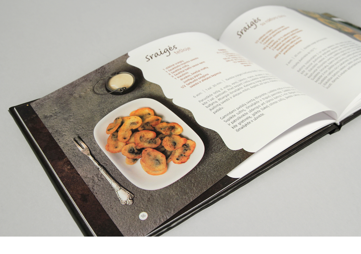 Cookbook Recipes from snails