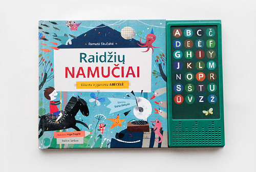 Illustrations and design of „Raidžių namučiai“