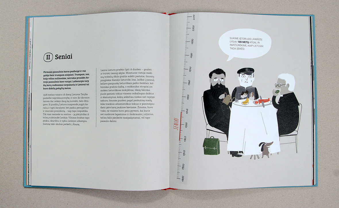 „Istorijos skanėstai“ - smagi knyga vaikams ir jaunimui. Iliustravo Inga Dagilė