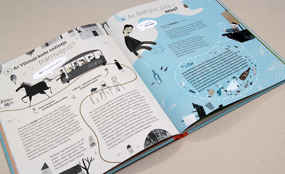 „Istorijos skanėstai“ - smagi knyga vaikams ir jaunimui. Iliustravo Inga Dagilė