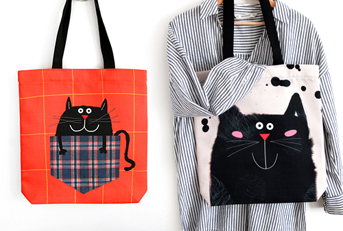 Large tote bags